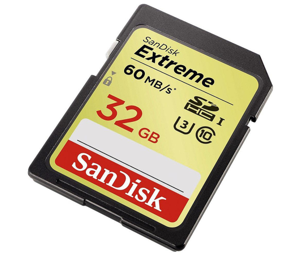 Sandisk 32GB SDHC Extreme Class10 60MB/s UHS-I (U3) - 208123 - zdjęcie 2